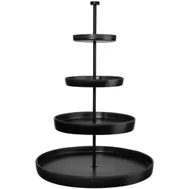 Asa Selection ASA Etagere 4-stufig Grande - Schwarz