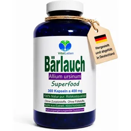 Vitalleben Frischblatt Bärlauch Kapseln 360 St.
