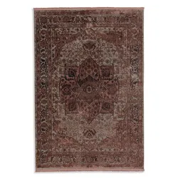 SCHÖNER WOHNEN-Kollektion Webteppich Velvet 80 x 150 cm Mischgewebe Rot