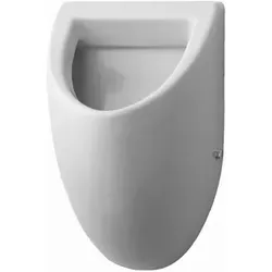 Urinal Fizz, Zulauf von hinten absaugend, ohne Deckel, ohne Fliege, weiß