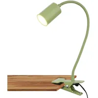 Briloner Schreibtischlampe Klemmleuchte, Leselampe, schwenkbar, Kabelschalter, Kinderzimmer