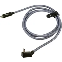 Equip Kabel USB-C 3.0 -> St/St 2.00m Schwarz, M/M, PD240W, 4K/60Hz, 20Gbps