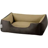 BedDog Hundebett S - Hundekissen - Hundekorb - Hundecouch - Hundesofa - Bezug abziehbar, Waschbar, für Kleine Hunde