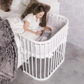 babybay Boxspring Beistellbett weiß