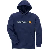 CARHARTT Logo Sweatshirt blau, M