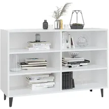 vidaXL Sideboard 103,5 x 70 x 35 cm Weiß