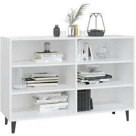vidaXL Sideboard 103,5 x 70 x 35 cm Weiß