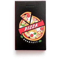 Marmota Maps Pizza Quartett - 32 Pizzen in 8 Kategorien Kartenspiel