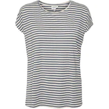 Vero Moda VMAVA Plain SS TOP Stripe GA JRS NOOS