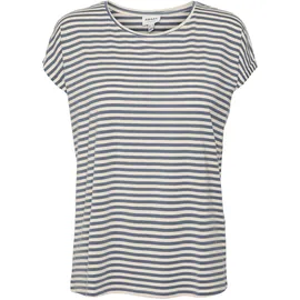 Vero Moda VMAVA Plain SS TOP Stripe GA JRS NOOS