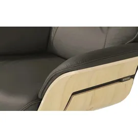 Musterring Relaxsessel MR276 Leder 74 x 108 x 80 cm Braun mit Relax-Funktion