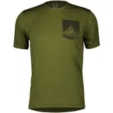 Scott Gravel 20 Herren Bikeshirt-Oliv-Dunkelgrün-M
