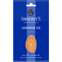 SHOEBOY'S Leather 1/2 - Lederhalbsohle zum Größenausgleich - Größe 35/36, 1 Paar