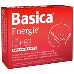 BASICA Energie Trinkgranulat+Kapseln f.7 Tage Kpg. 7 St