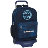 Safta Schul-Trolley Batman Legendary Marineblau, 30 x 43 x 14 cm,