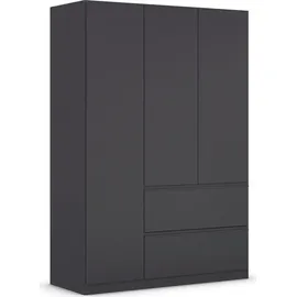 Rauch Drehtürenschrank Costa 136 x 197 x 54 cm Grau