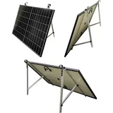 Montageset Premium 10-45° Balkon-Kraftwerk Geländer Befestigung PV Solar Modul