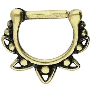 PIERCINGLINE Nasenpiercing Chirurgenstahl Clicker DESIGN Ohrpiercing Septum Nase (Clicker, 1-tlg), Ohrpiercing für Conch, Helix, Tragus, Daith, Lobe