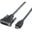 Anschlusskabel DVI-D 18 1pol Stecker HDMI-A Stecker 1 Schwarz