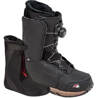 F2 Herren Snowboard Softboots Eliminator Dual TGF Gr. 47 (MP 30,5) Schwarz