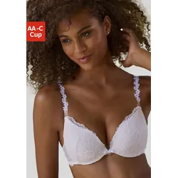 Vivance Push-up-BH, mit 3 extravaganten Trägern zum Austauschen, sexy Dessous Vivance reinweiß 80