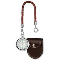 Regent Taschenuhr Herren Elegant Analog Klassisch Quarz-Uhr Ziffernblatt weiß URP039