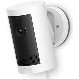 Ring Outdoor Camera Plus Plug-In Weiß