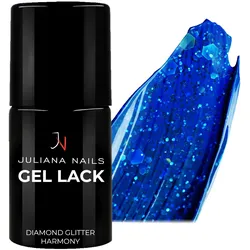 Juliana Nails Gel Lack Diamond Glitter Harmony 6 ml
