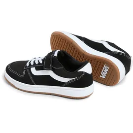 Vans Unisex Kinder, Ryland Ls V", Sneaker, Suede/Canvas Black/White, 21 EU