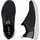 Rieker Slip-On Sneaker RIEKER, Herren, Gr. 46, schwarz, grau, Lederimitat, Textil, Schuhe, Slipper, Halbschuh, Freizeitschuh, Sneaker zum Schlupfen