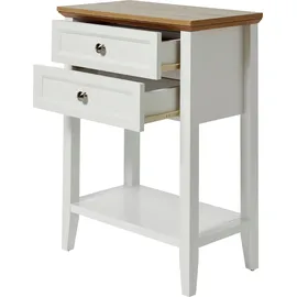 Jahnke CLASSIC CONSOLE 60 Konsolentisch 60x34x78 weiß