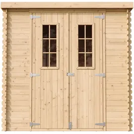 TIMBELA Gartenhaus M311C 2,04 x 1,42 m Beige