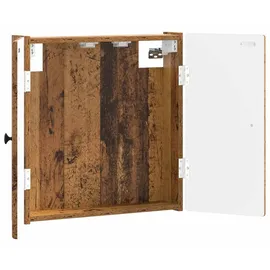 vidaXL Dartboard Schrank BREDA Altholz 52,5 x 10,5 x 53,5 cm