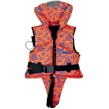 Lalizas Acuatic Print Schwimmweste Fluo Orange 15-30 Kg