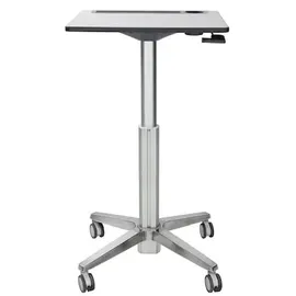 Ergotron LearnFit mobiler Steh-Sitz Tisch mit 40,0cm Höhenverstellung 88-129cm