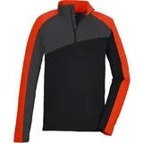 KILLTEC Herren Shirt KSW 316 MN LS SHRT, dunkelorange, L