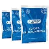 40 x FLEXEO Sofortkältekompresse 15 x 17 cm groß Sofort-Kältekompresse Kälte-Sofort-Kompresse Kühlpack Kühlakku Kältekompresse Kühlkompresse Instant Ice Bag Einmal Kühl-Kompresse Kühlpacks Quick