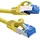 InLine Patchkabel, Cat.6A, S/FTP, TPE (LSZH), CCA, gelb, 5m