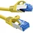 InLine Patchkabel, Cat.6A, S/FTP, TPE (LSZH), CCA, gelb, 5m