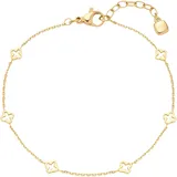 LEONARDO Edelstahlarmband CIAO BY LEONARDO "Janna CIAO", gold (gelbgoldfarben), Armbänder, Damen, 19,5cm, Edelstahl, Edelstahlarmband