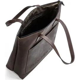 farmhood Nashville Shopper Leder Dark Brown