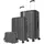 Travelite Vaka Koffer-Set 2-tlg. + Beautycase black