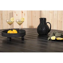 VCM ebuy24 Break Esstisch Ø150cm Schwarz,