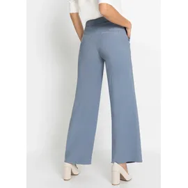 bonprix Leichte Marlenehose rauchblau 48