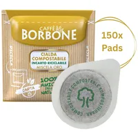 Caffè Borbone Miscela Oro 150x Kaffeepads kompostierbare Pads 44mm ESE