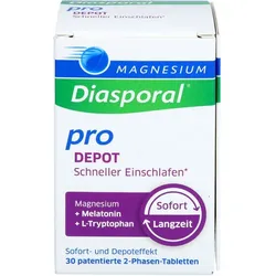 MAGNESIUM DIASPORAL pro DEPOT Schneller Einschlaf. 30 St.
