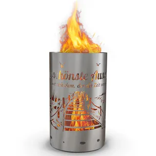 tiko-metalldesign gmbh Feuertonne / Feuerkorb mit Motiv " "