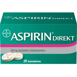 Aspirin Direkt Kautabletten 20 St