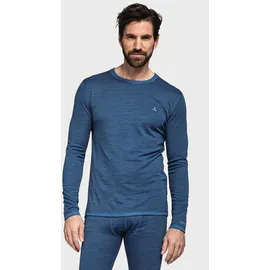 Schöffel Herren Merino Sport Longsleeve (Größe L, blau)