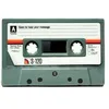 MAGS Grußkarte Kassette Papier Grau